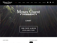 Tablet Screenshot of mosesguest.com